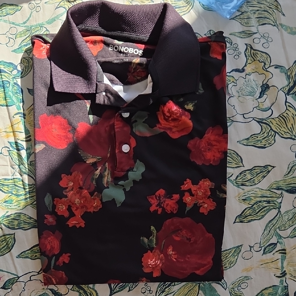 Bonobos Limited Edition Red Floral Design